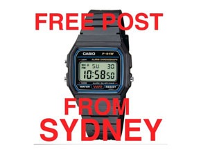 CASIO F91W Watch